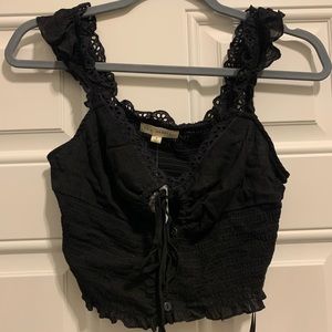 Pacsun lace crop top